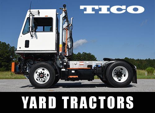 Explore our TICO yard tractors, yard spotters, TICO terminal tractors